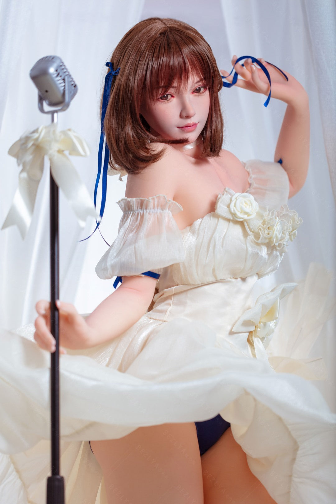 Holly Sex Doll (Bezlya Doll 155 cm B puodelis 2,0 TPE + silikonas)