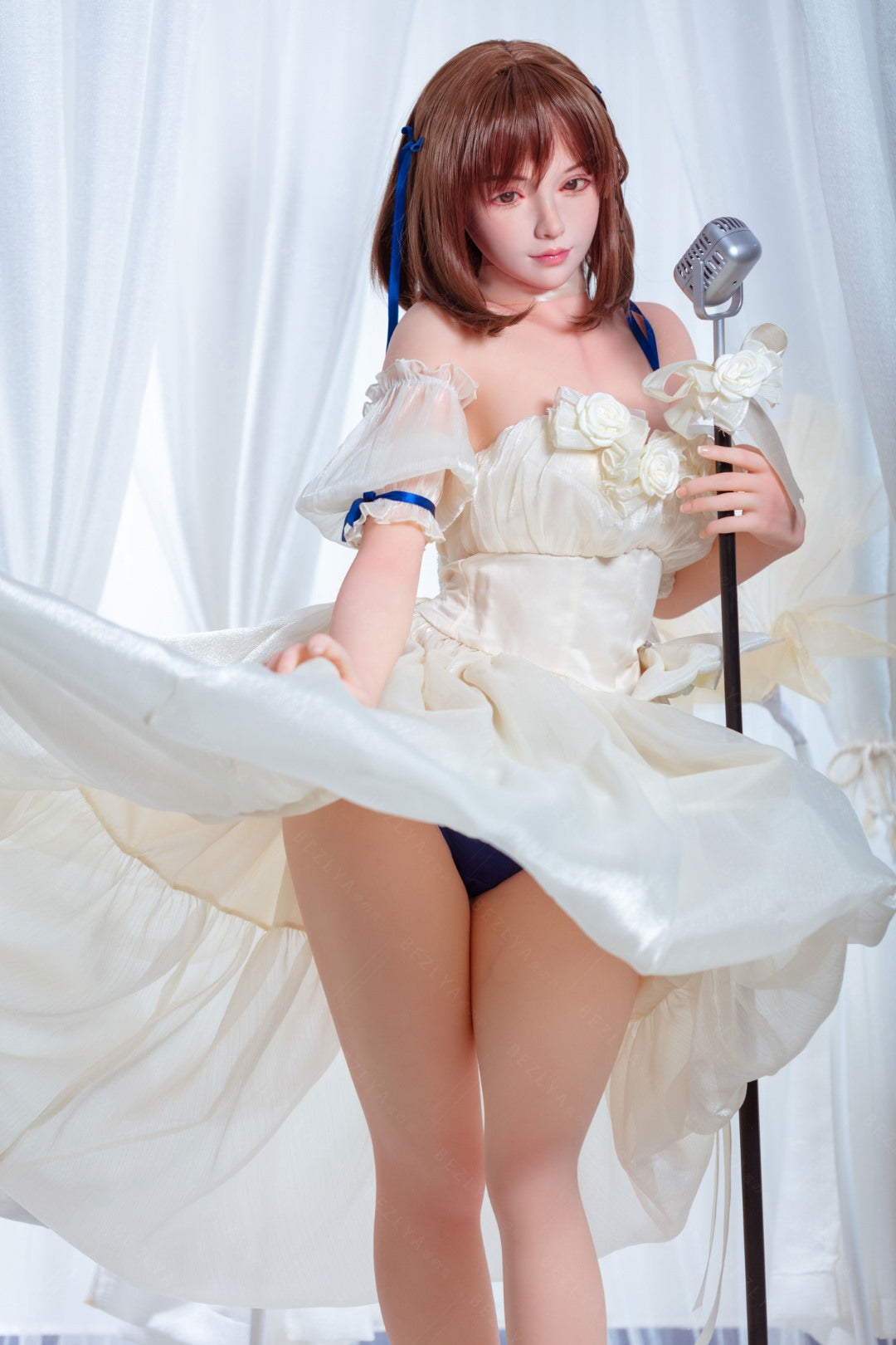 Holly Sex Doll (Bezlya Doll 155 cm B puodelis 2,0 TPE + silikonas)