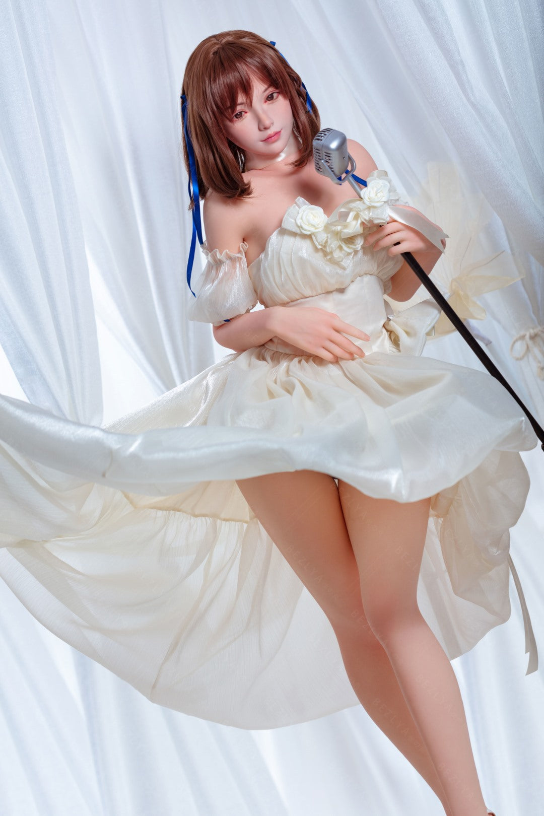 Holly Sex Doll (Bezlya Doll 155 cm B puodelis 2,0 TPE + silikonas)