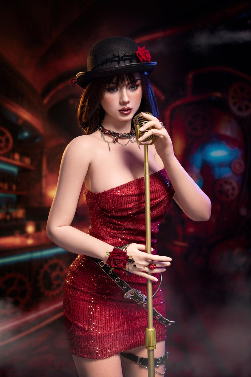 Mika Sex Doll (Top Fire Doll 165 cm C puodelis T58 silikoninis)