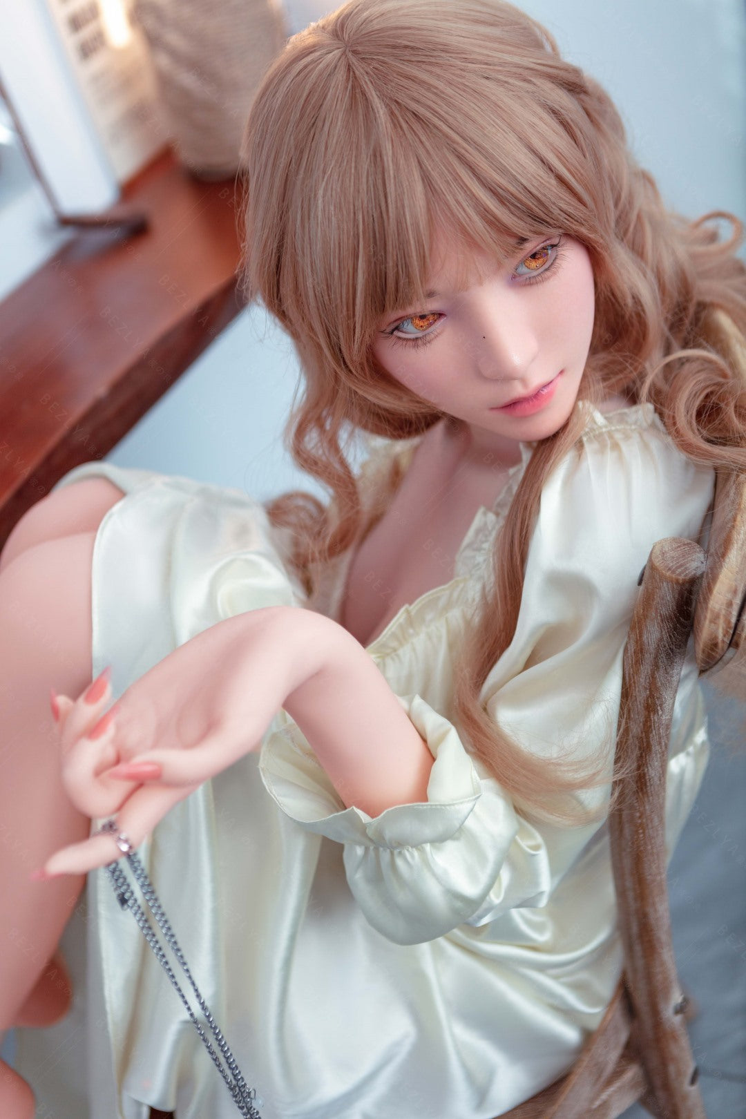 Iris sekso lėlė (Bezlya Doll 160 cm C puodelis 2.1 silikoninis)