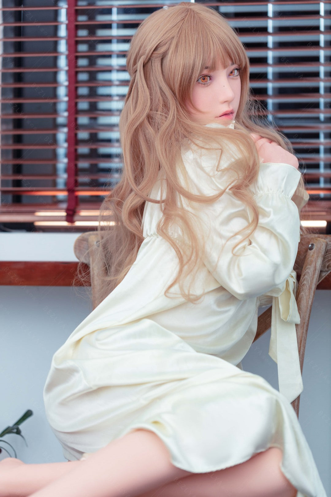 Iris sekso lėlė (Bezlya Doll 160 cm C puodelis 2.1 silikoninis)