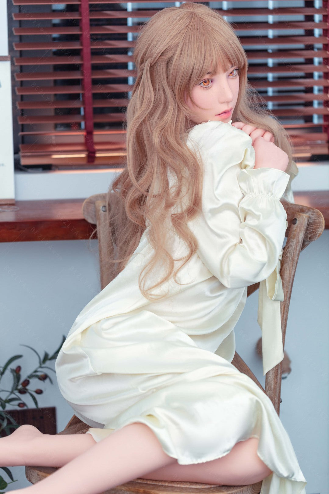 Iris sekso lėlė (Bezlya Doll 160 cm C puodelis 2.1 silikoninis)