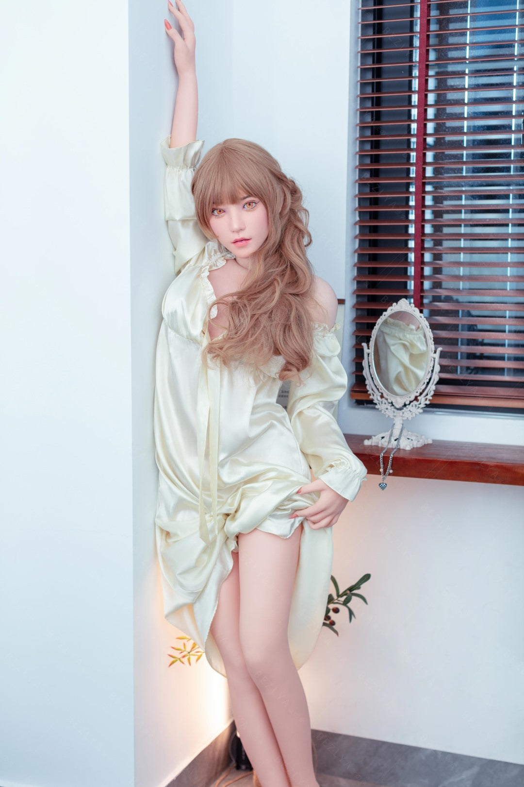 Iris sekso lėlė (Bezlya Doll 160 cm C puodelis 2.1 silikoninis)