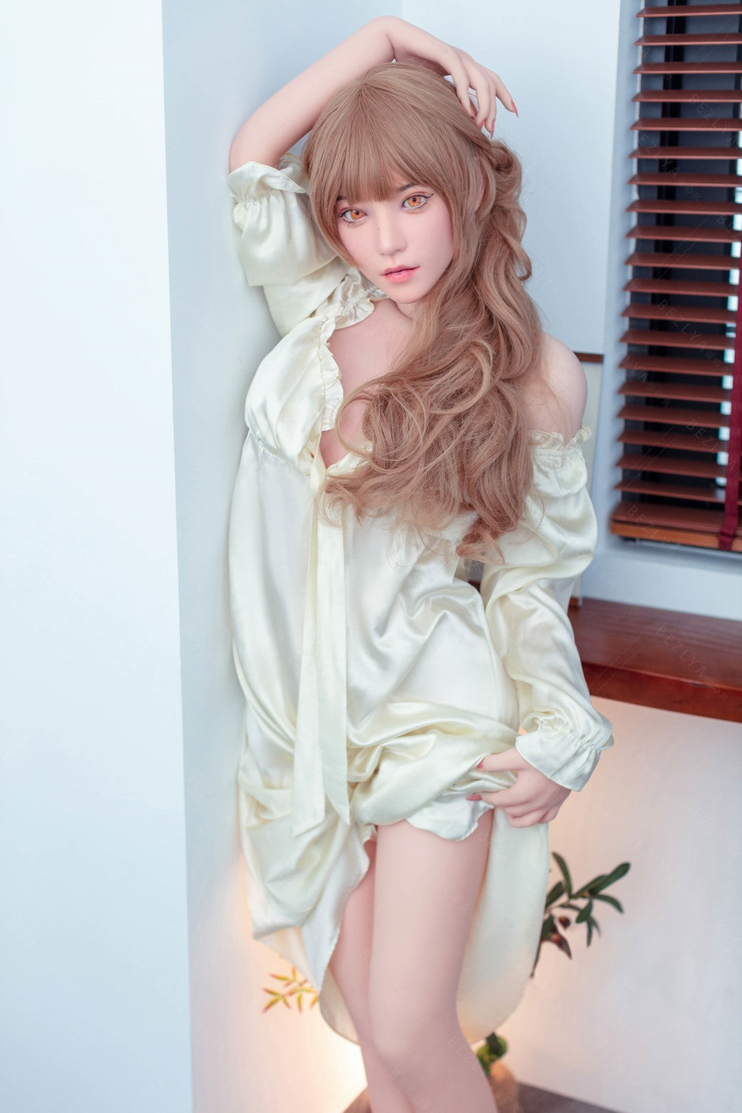 Iris sekso lėlė (Bezlya Doll 160 cm C puodelis 2.1 silikoninis)