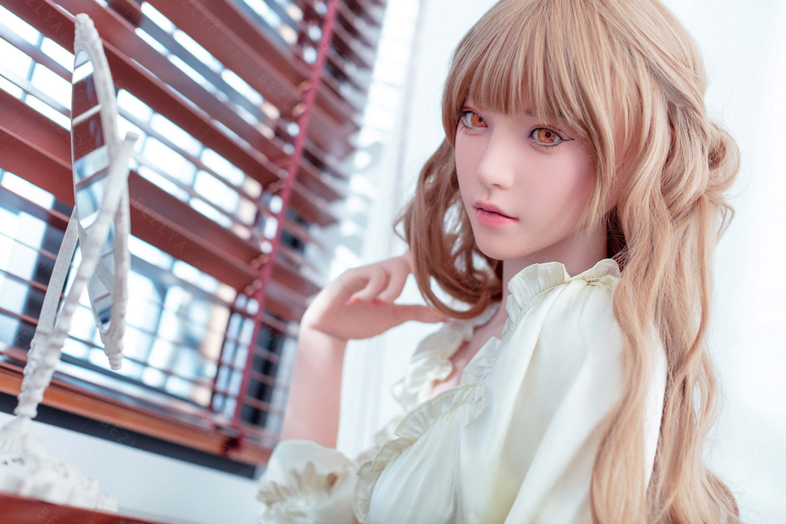 Iris sekso lėlė (Bezlya Doll 160 cm C puodelis 2.1 silikoninis)
