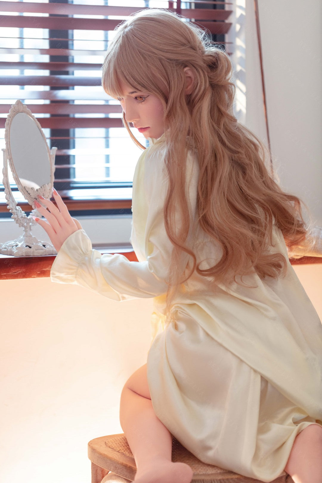 Iris sekso lėlė (Bezlya Doll 160 cm C puodelis 2.1 silikoninis)