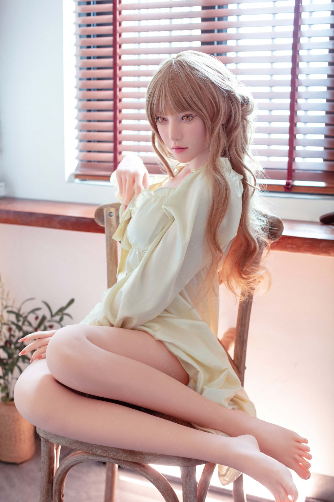 Iris sekso lėlė (Bezlya Doll 160 cm C puodelis 2.1 silikoninis)