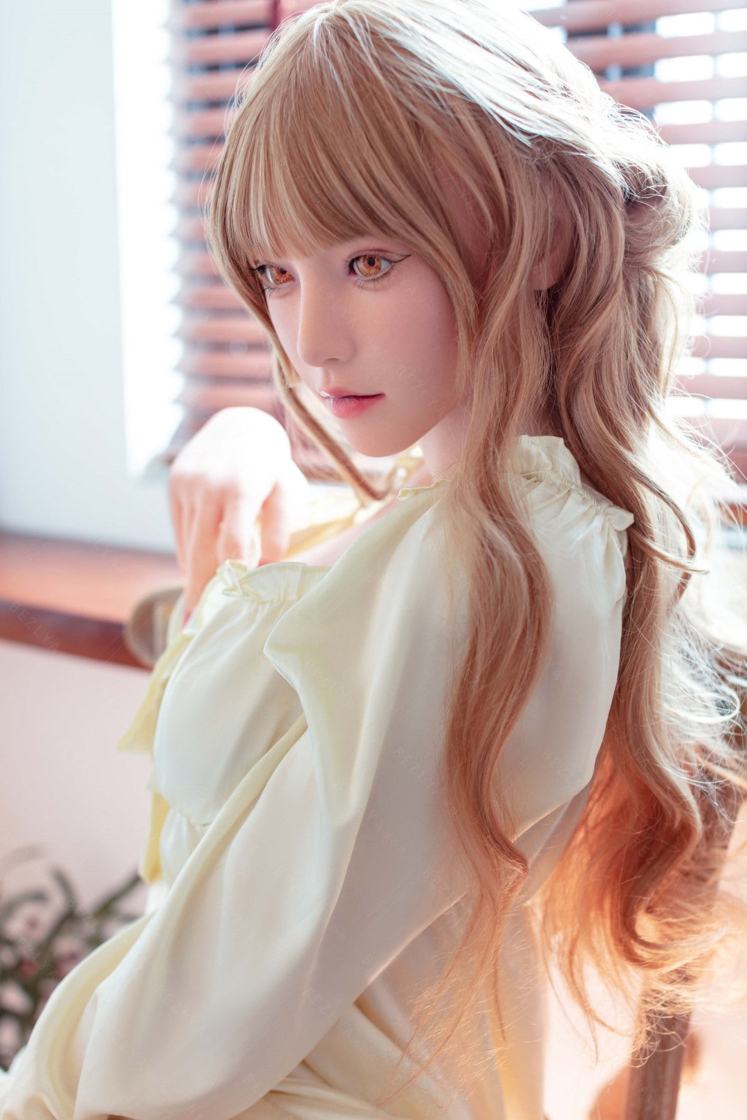 Iris sekso lėlė (Bezlya Doll 160 cm C puodelis 2.1 silikoninis)