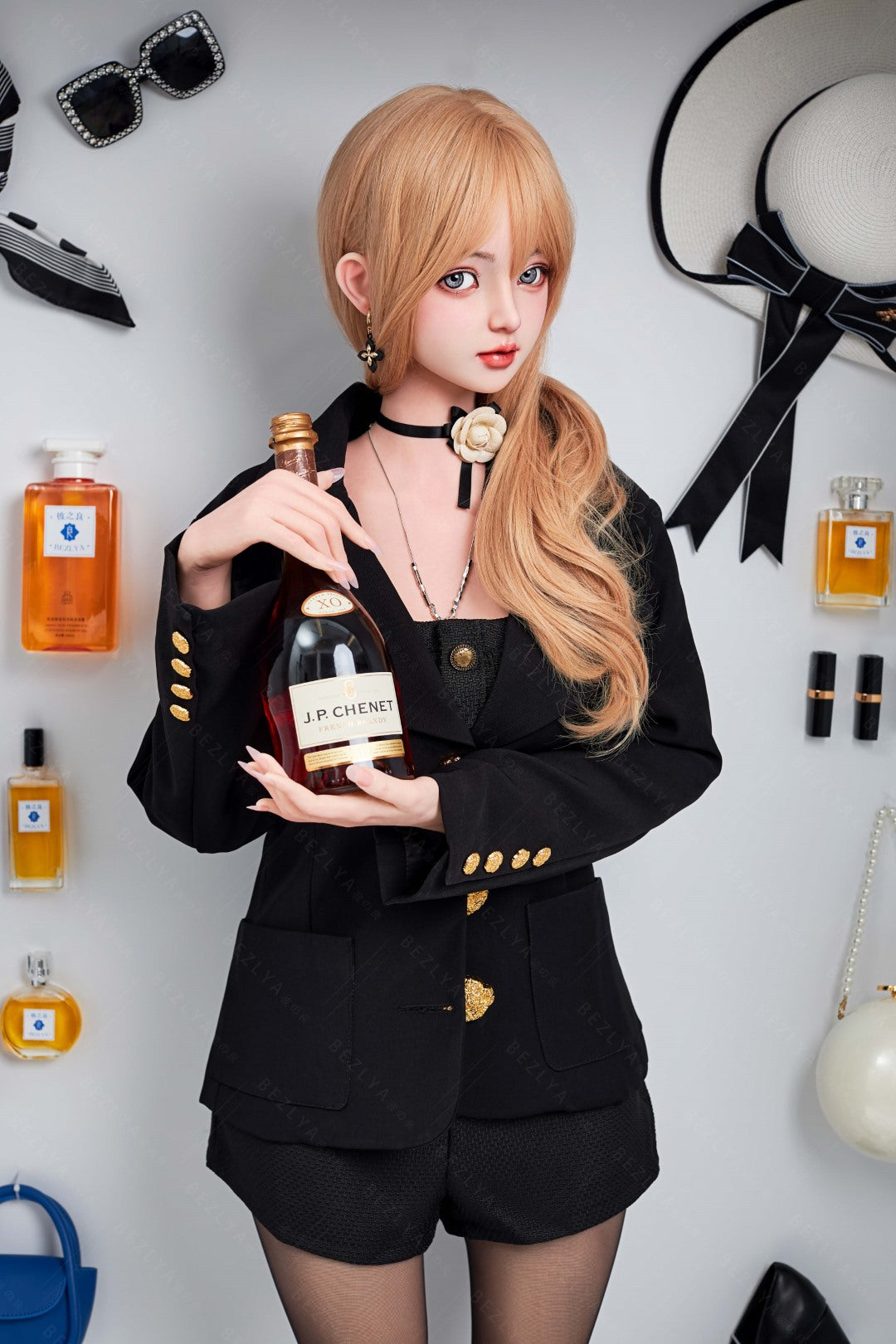 Sekso lėlė Convallaria (Bezlya Doll 158 cm E-puodelis 2.1 silikoninis)