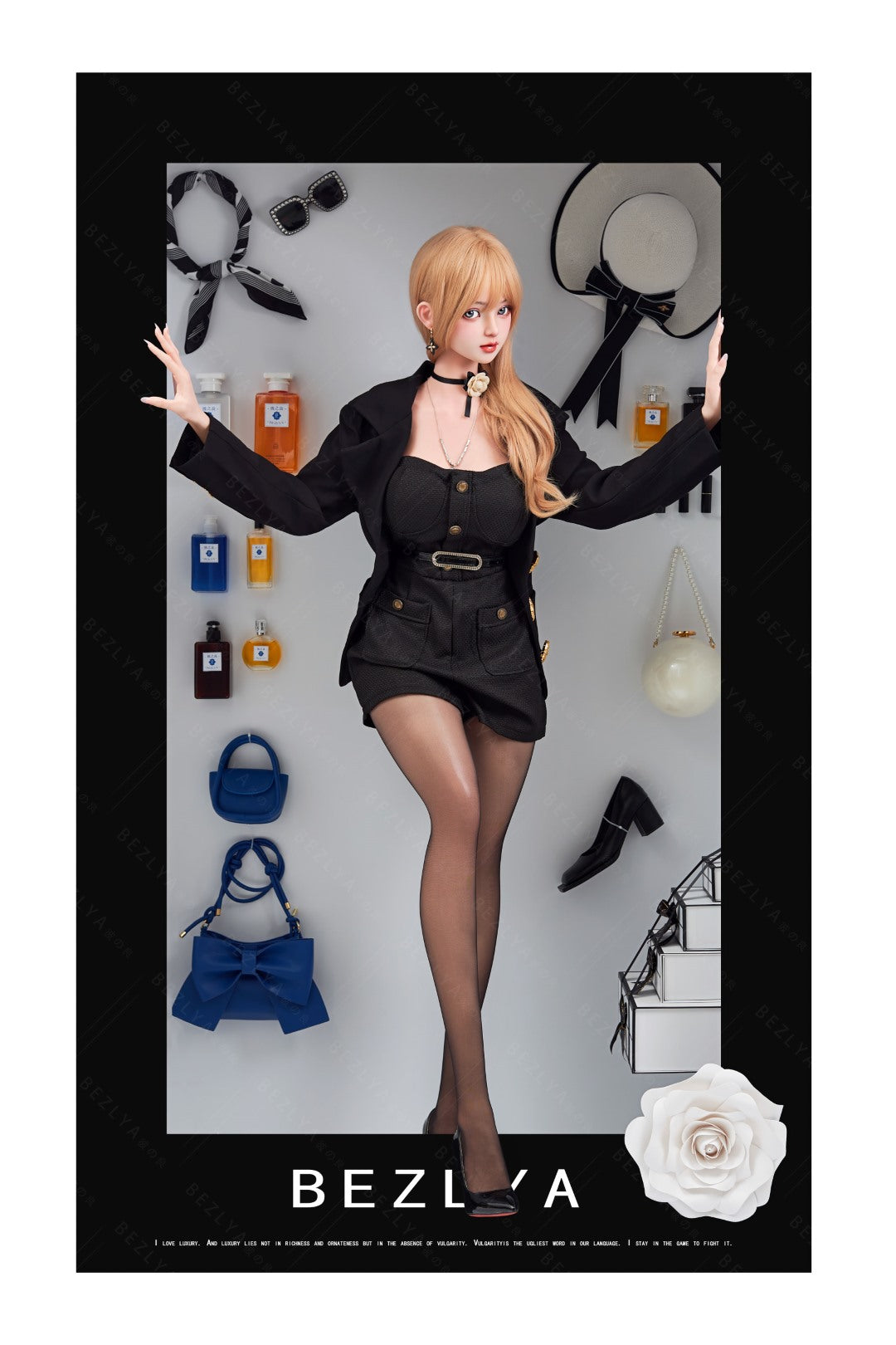 Sekso lėlė Convallaria (Bezlya Doll 158 cm E-puodelis 2.1 silikoninis)