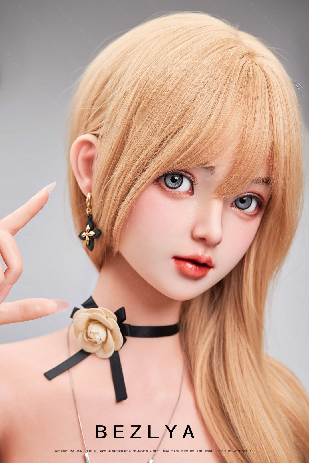 Sekso lėlė Convallaria (Bezlya Doll 158 cm E-puodelis 2.1 silikoninis)