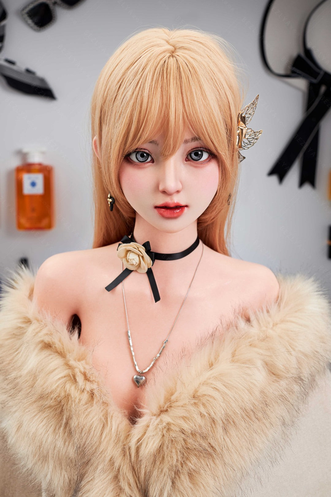 Sekso lėlė Convallaria (Bezlya Doll 158 cm E-puodelis 2.1 silikoninis)