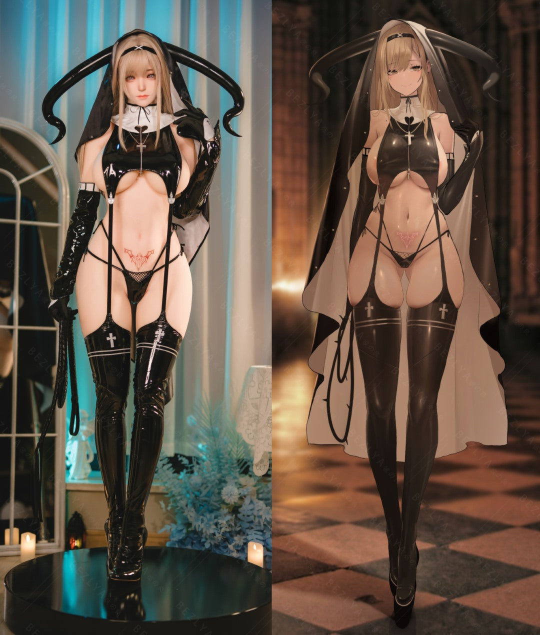 Campanula Sex Doll (Bezlya Doll 155 cm F puodelis 2.0 TPE + silikonas)