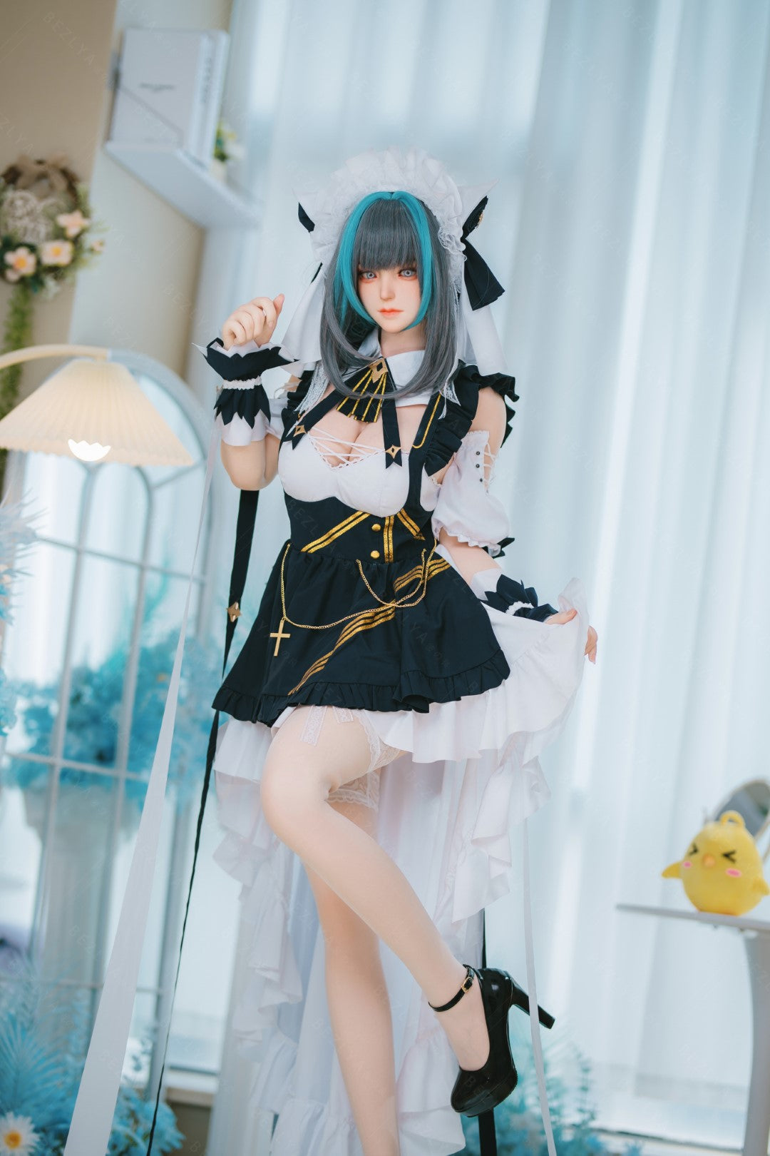 HMS Cheshire Sex Doll (AITIA Lėlė 155 cm E-puodelis 2,2CF silikonas)