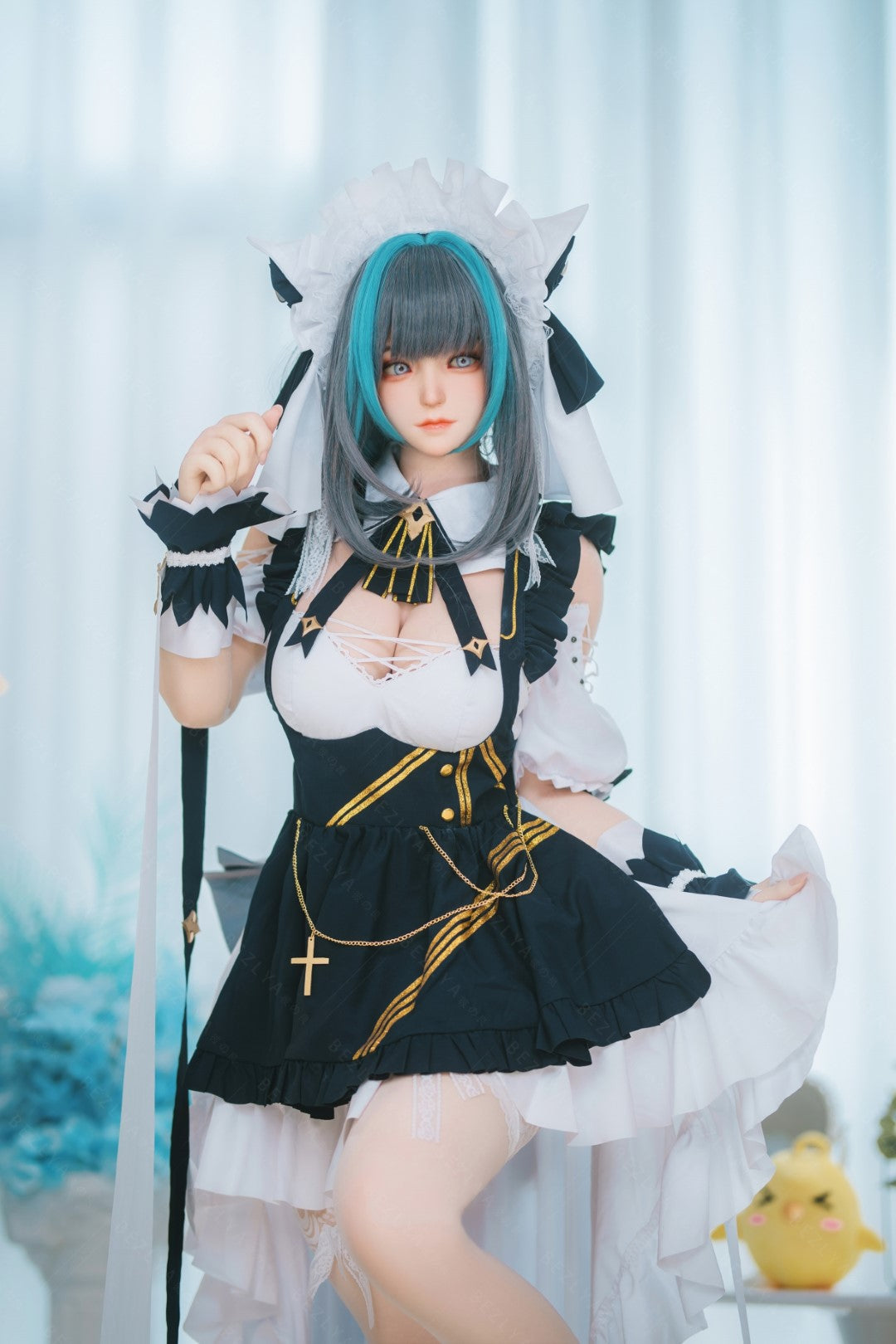 HMS Cheshire Sex Doll (AITIA Lėlė 155 cm E-puodelis 2,2CF silikonas)
