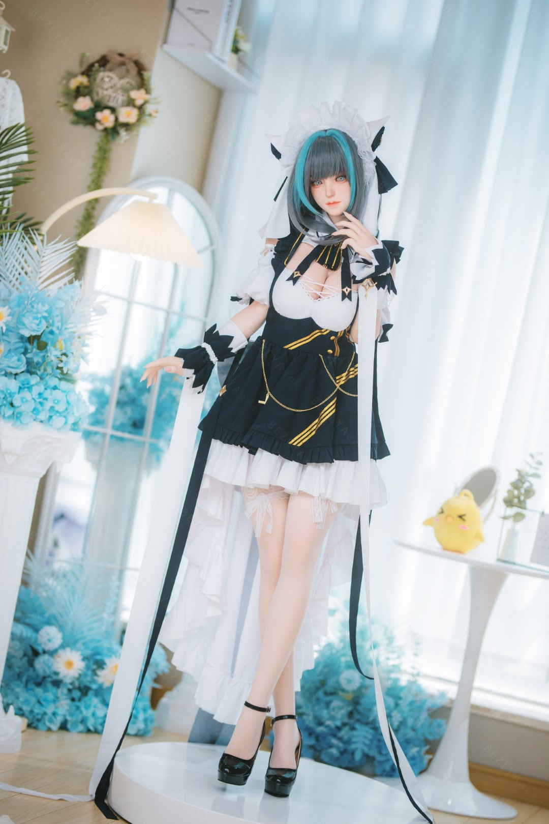 HMS Cheshire Sex Doll (AITIA Lėlė 155 cm E-puodelis 2,2CF silikonas)