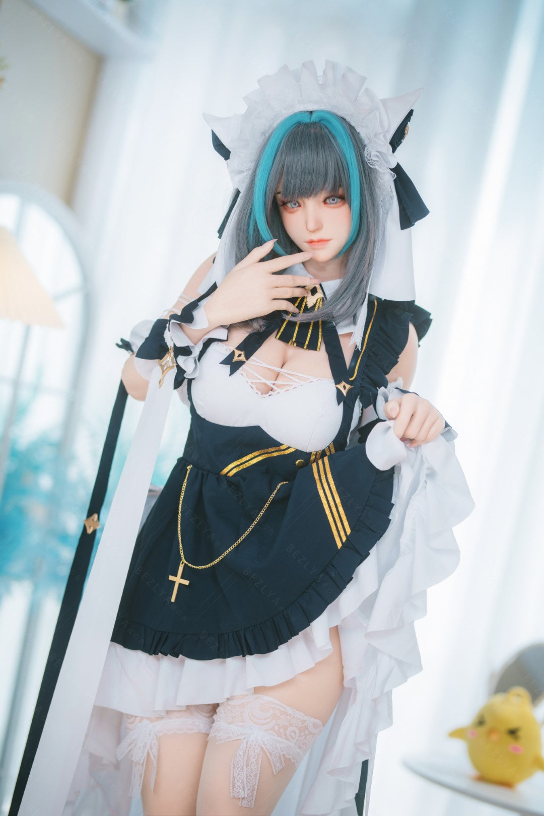 HMS Cheshire Sex Doll (AITIA Lėlė 155 cm E-puodelis 2,2CF silikonas)