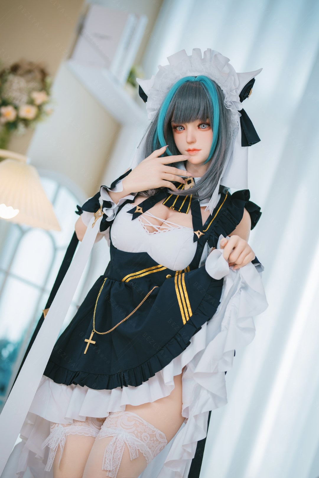 HMS Cheshire Sex Doll (AITIA Lėlė 155 cm E-puodelis 2,2CF silikonas)