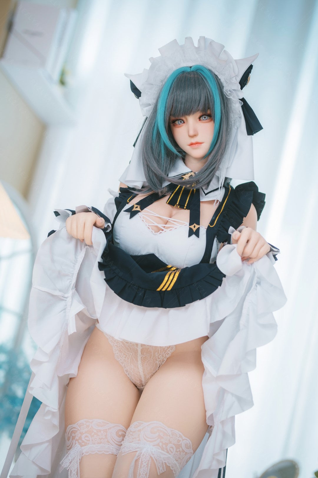 HMS Cheshire Sex Doll (AITIA Lėlė 155 cm E-puodelis 2,2CF silikonas)