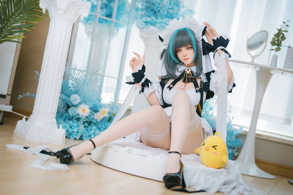 HMS Cheshire Sex Doll (AITIA Lėlė 155 cm E-puodelis 2,2CF silikonas)