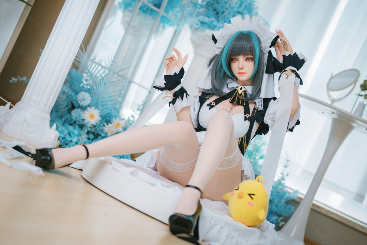 HMS Cheshire Sex Doll (AITIA Lėlė 155 cm E-puodelis 2,2CF silikonas)