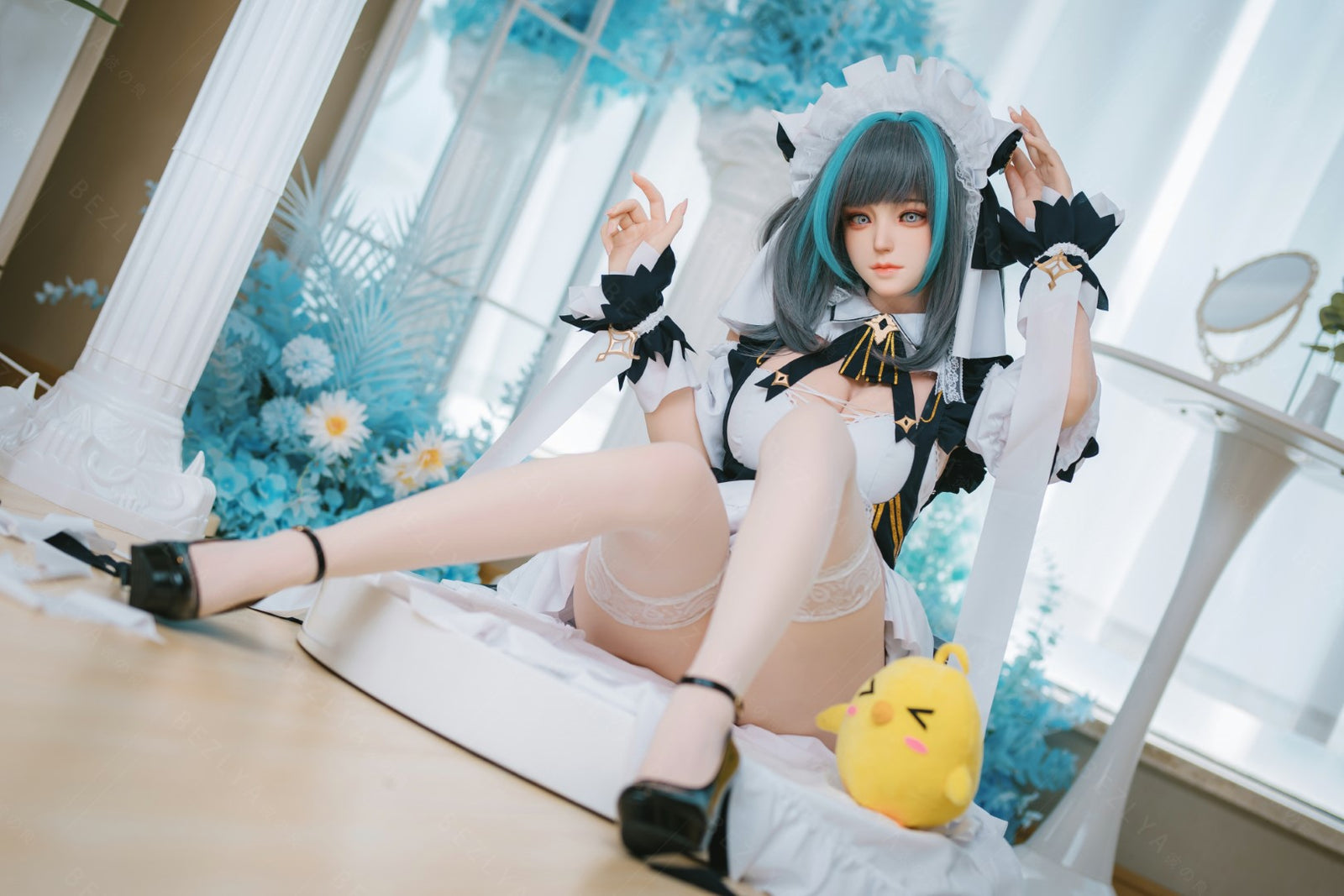 HMS Cheshire Sex Doll (AITIA Lėlė 155 cm E-puodelis 2,2CF silikonas)