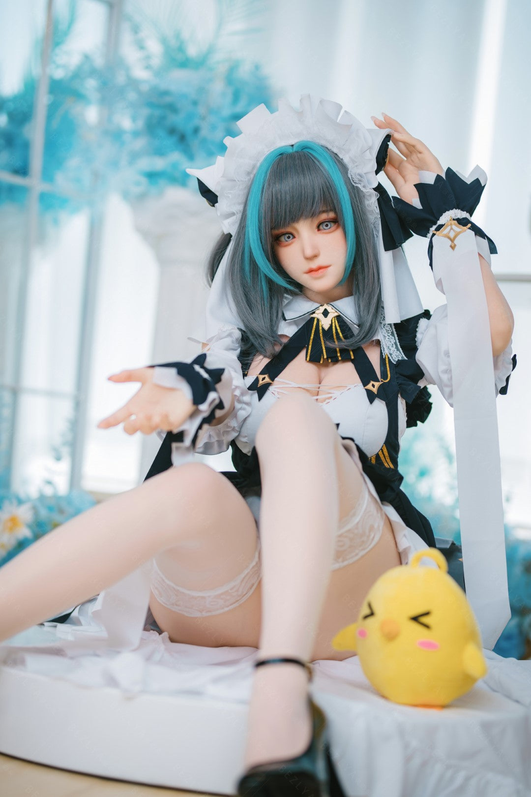 HMS Cheshire Sex Doll (AITIA Lėlė 155 cm E-puodelis 2,2CF silikonas)