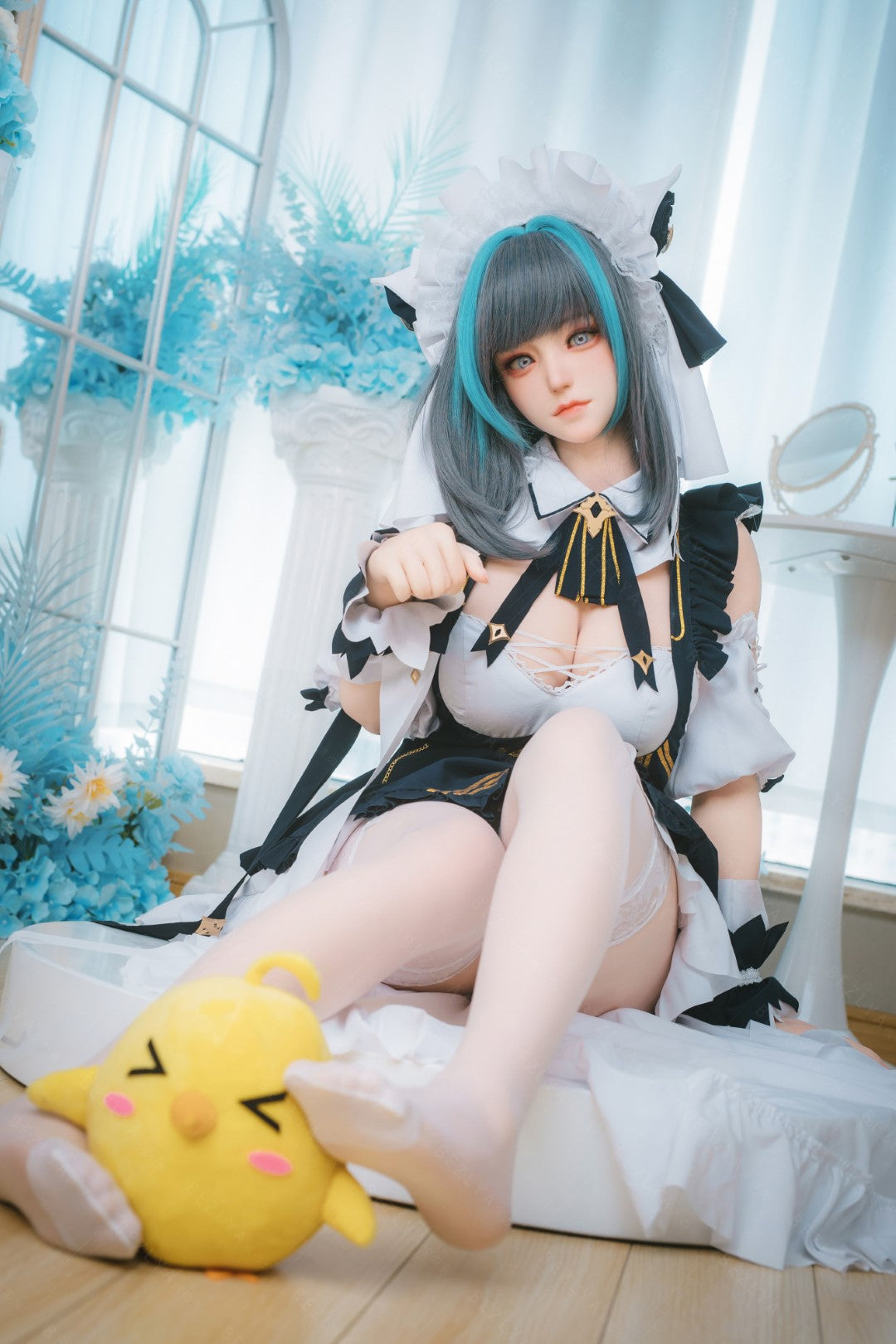 HMS Cheshire Sex Doll (AITIA Lėlė 155 cm E-puodelis 2,2CF silikonas)
