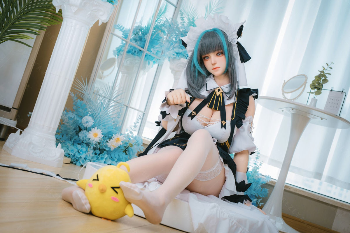 HMS Cheshire Sex Doll (AITIA Lėlė 155 cm E-puodelis 2,2CF silikonas)