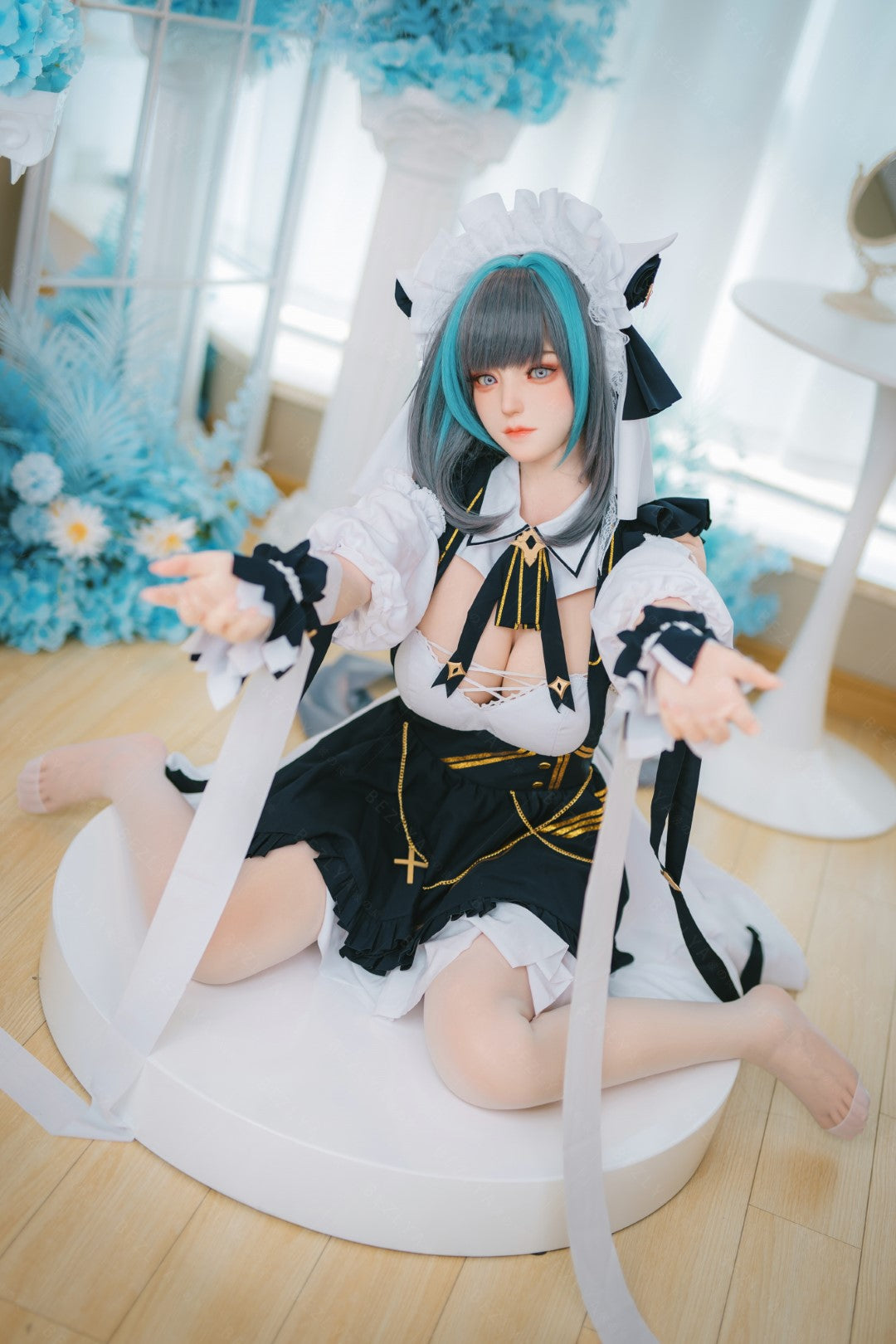 HMS Cheshire Sex Doll (AITIA Lėlė 155 cm E-puodelis 2,2CF silikonas)