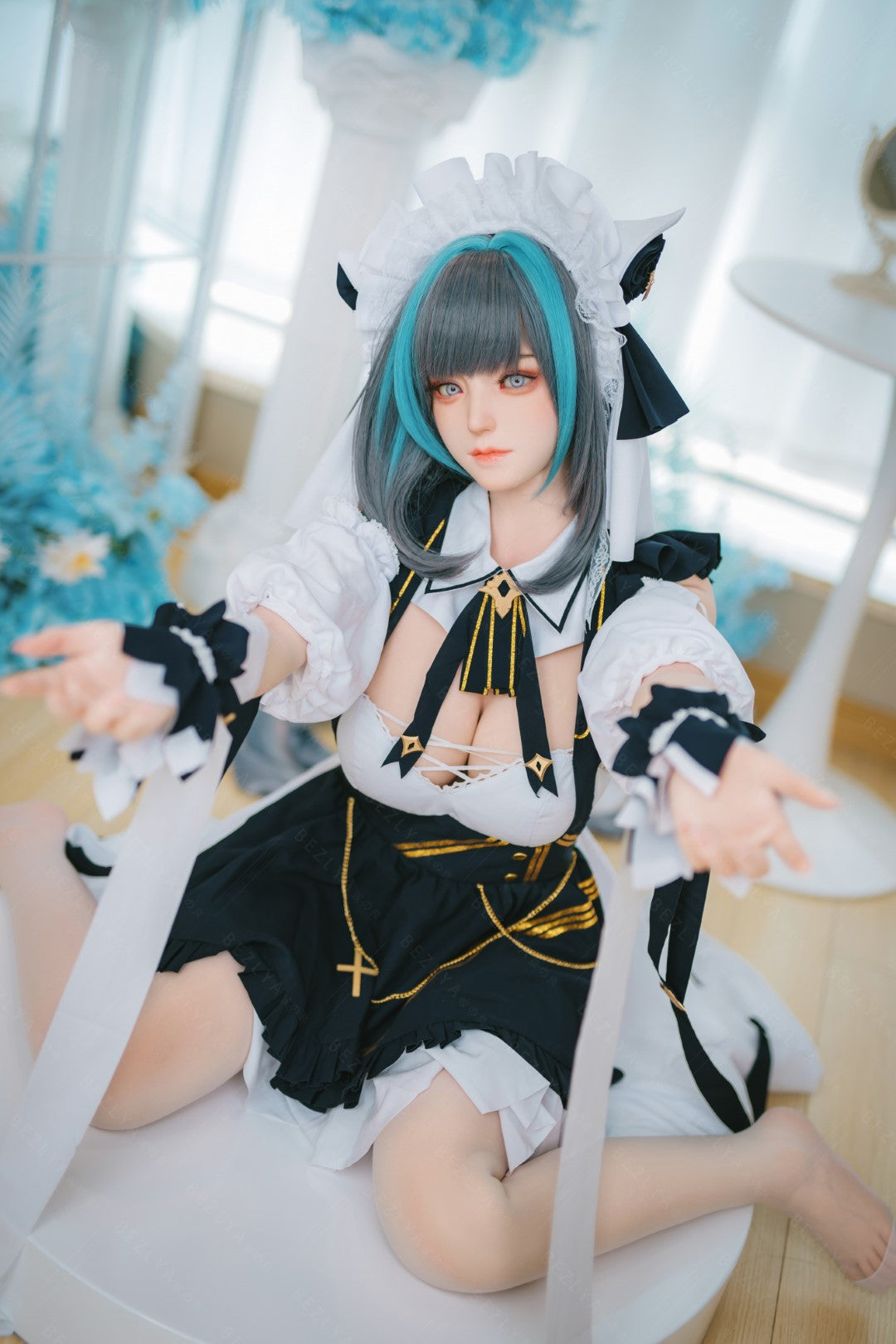 HMS Cheshire Sex Doll (AITIA Lėlė 155 cm E-puodelis 2,2CF silikonas)