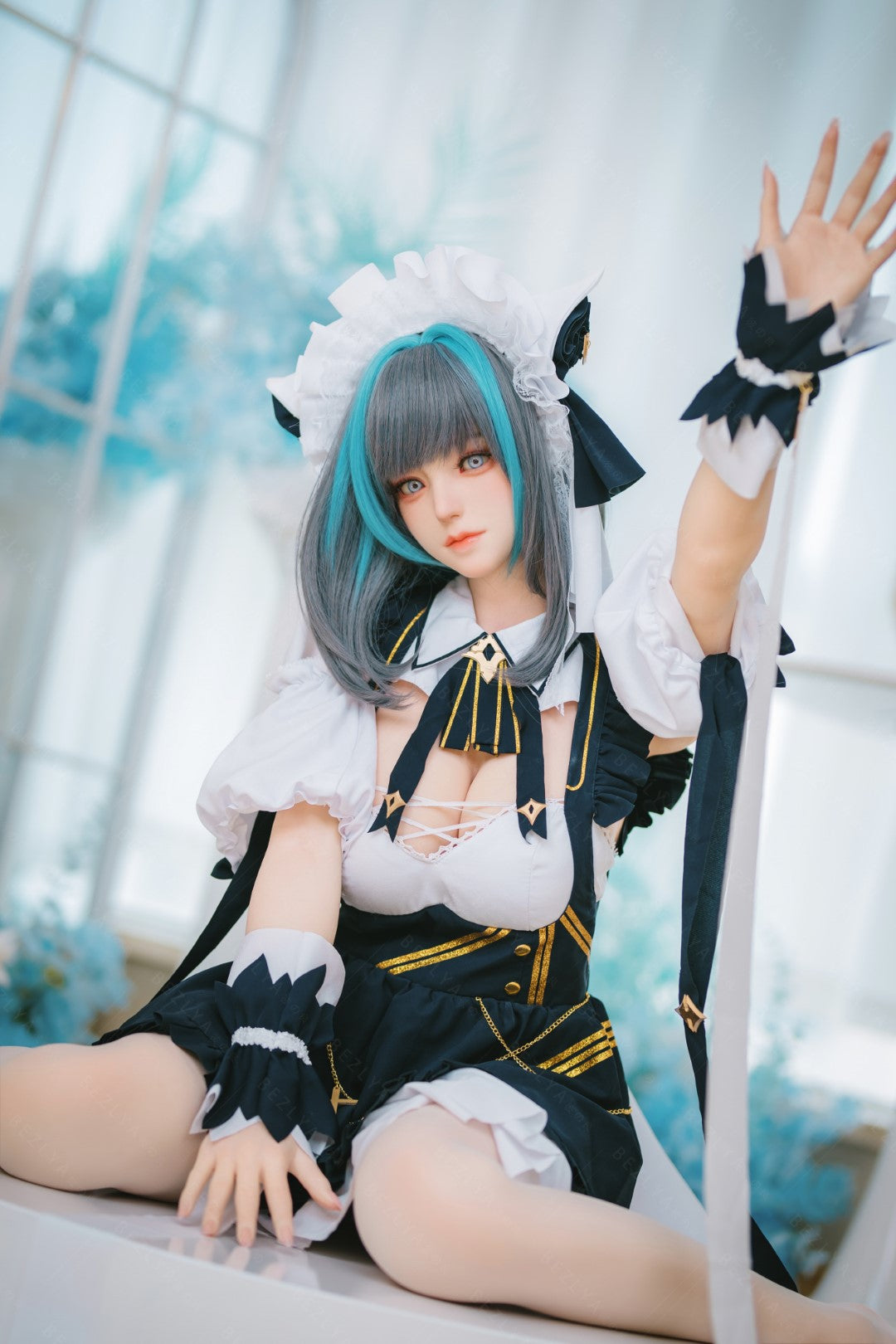 HMS Cheshire Sex Doll (AITIA Lėlė 155 cm E-puodelis 2,2CF silikonas)
