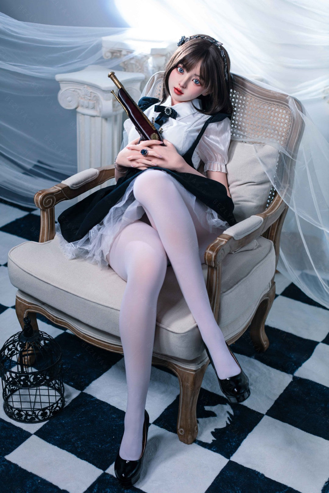 Sekso lėlė Convallaria (Bezlya Doll 155 cm B puodelis 2,1 silikonas)