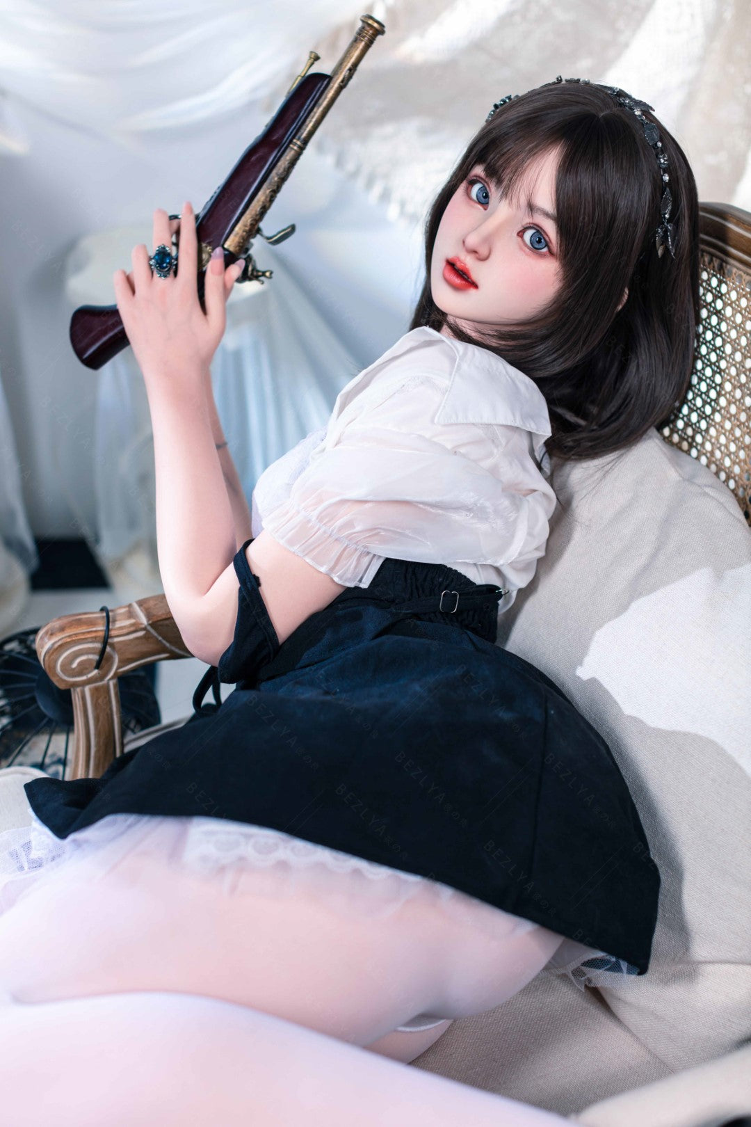 Sekso lėlė Convallaria (Bezlya Doll 155 cm B puodelis 2,1 silikonas)
