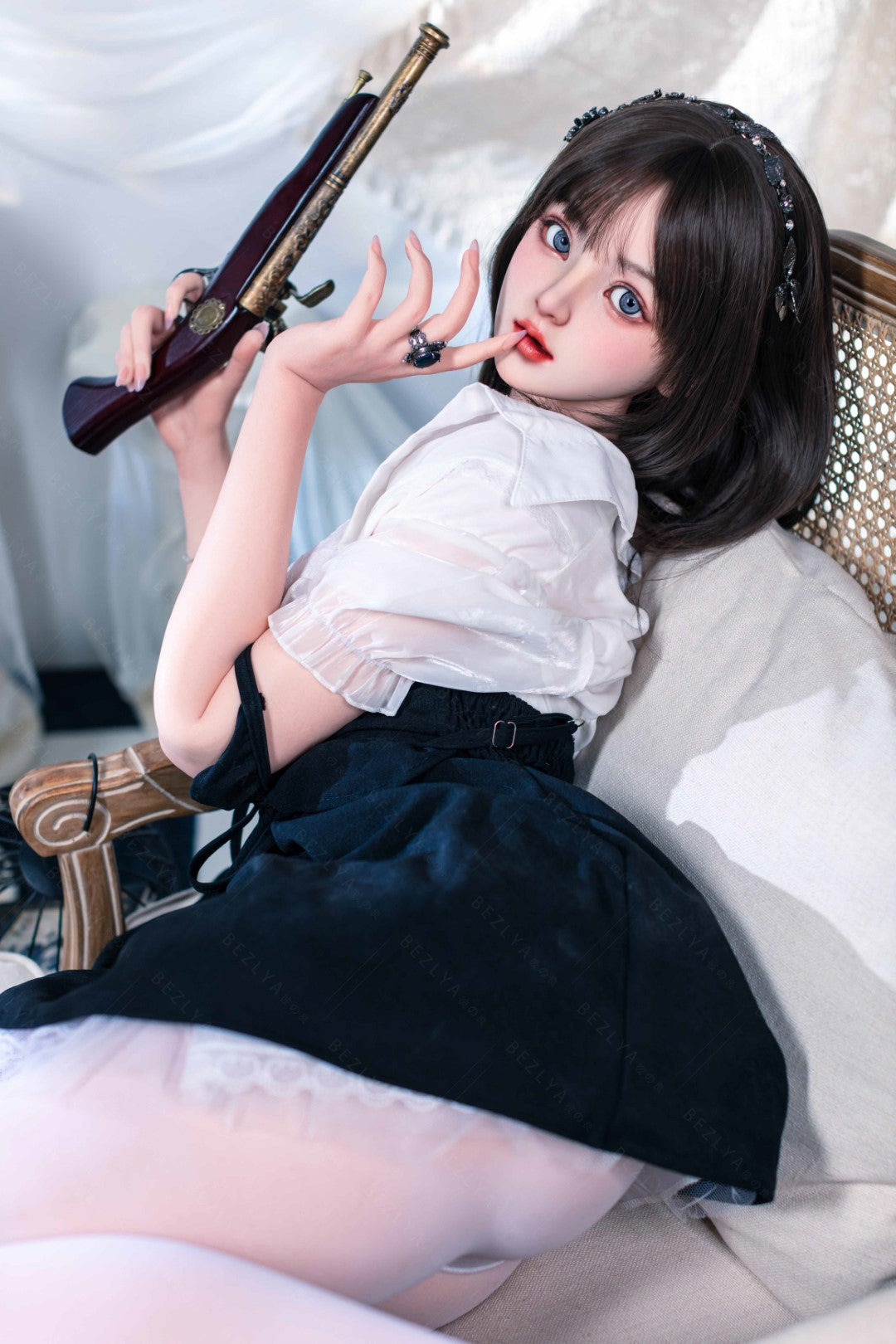 Sekso lėlė Convallaria (Bezlya Doll 155 cm B puodelis 2,1 silikonas)