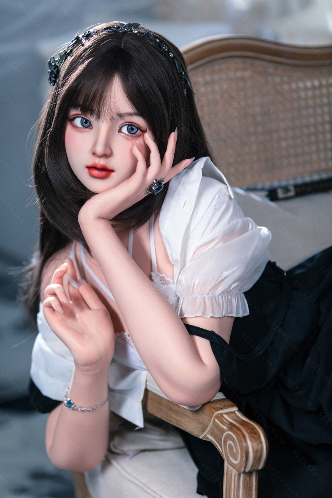 Sekso lėlė Convallaria (Bezlya Doll 155 cm B puodelis 2,1 silikonas)