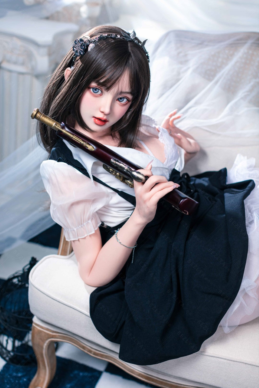 Sekso lėlė Convallaria (Bezlya Doll 155 cm B puodelis 2,1 silikonas)