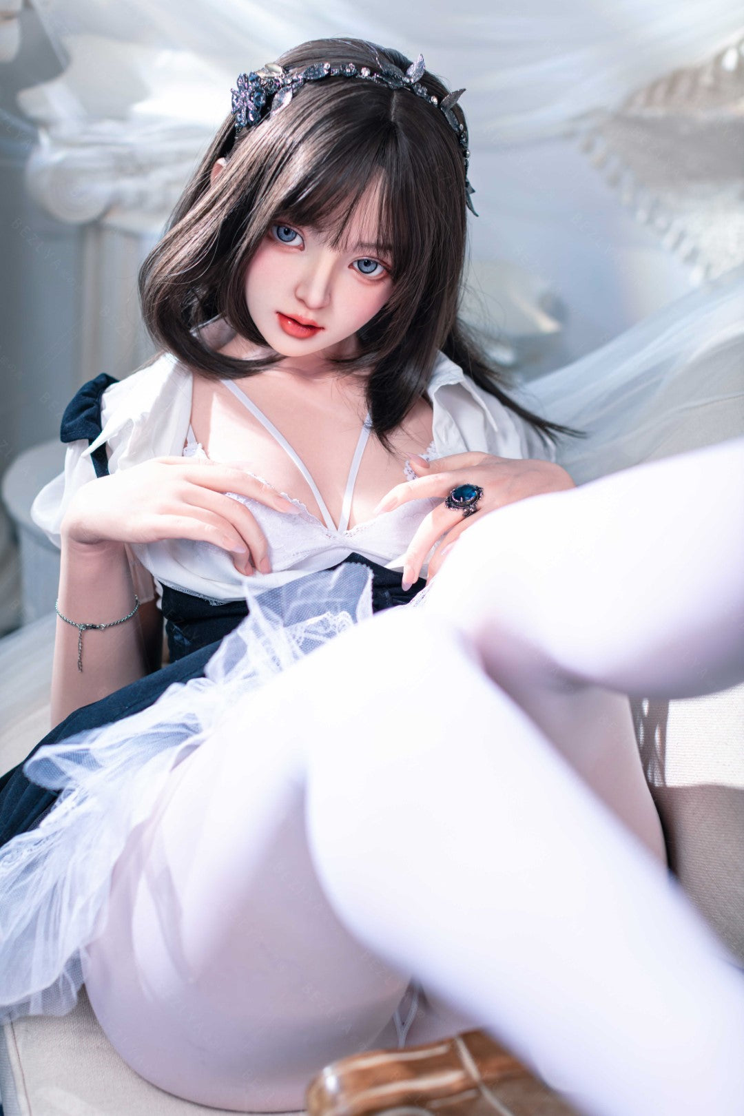 Sekso lėlė Convallaria (Bezlya Doll 155 cm B puodelis 2,1 silikonas)