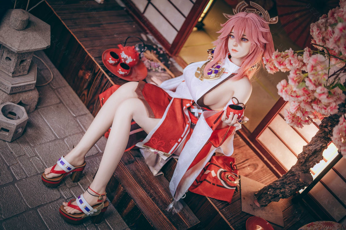 Yae Miko Sex Doll (Bezlya Doll 155 cm E-puodelis 2,2CF silikonas)