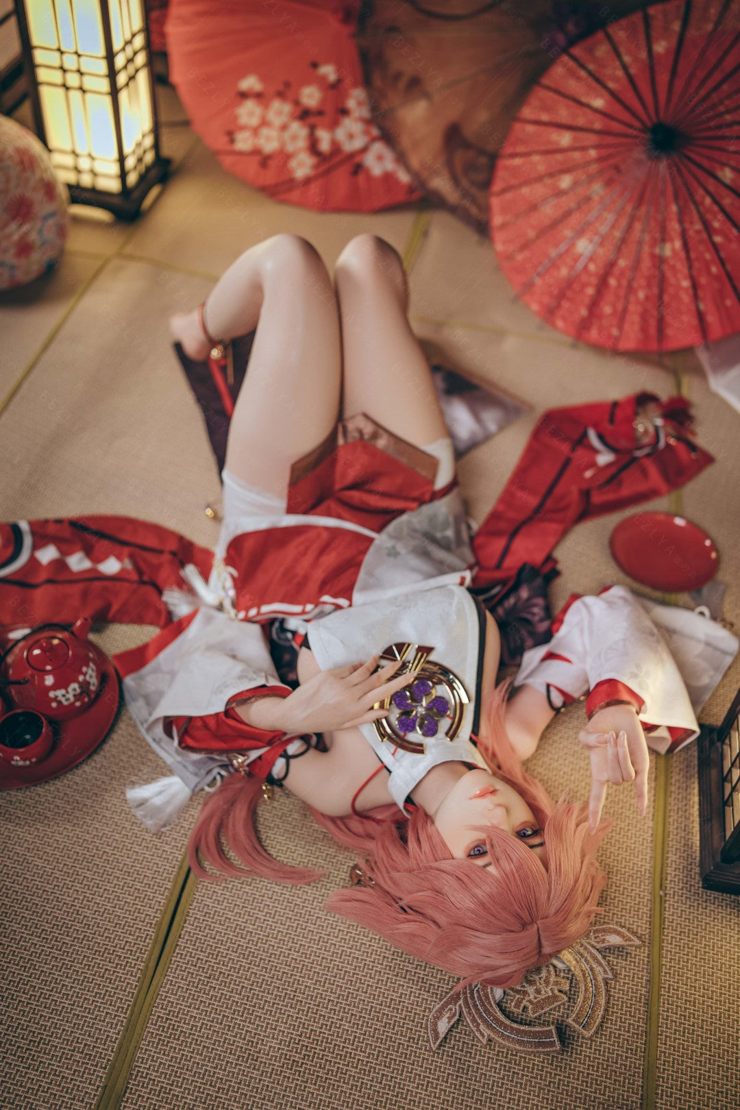 Yae Miko Sex Doll (Bezlya Doll 155 cm E-puodelis 2,2CF silikonas)