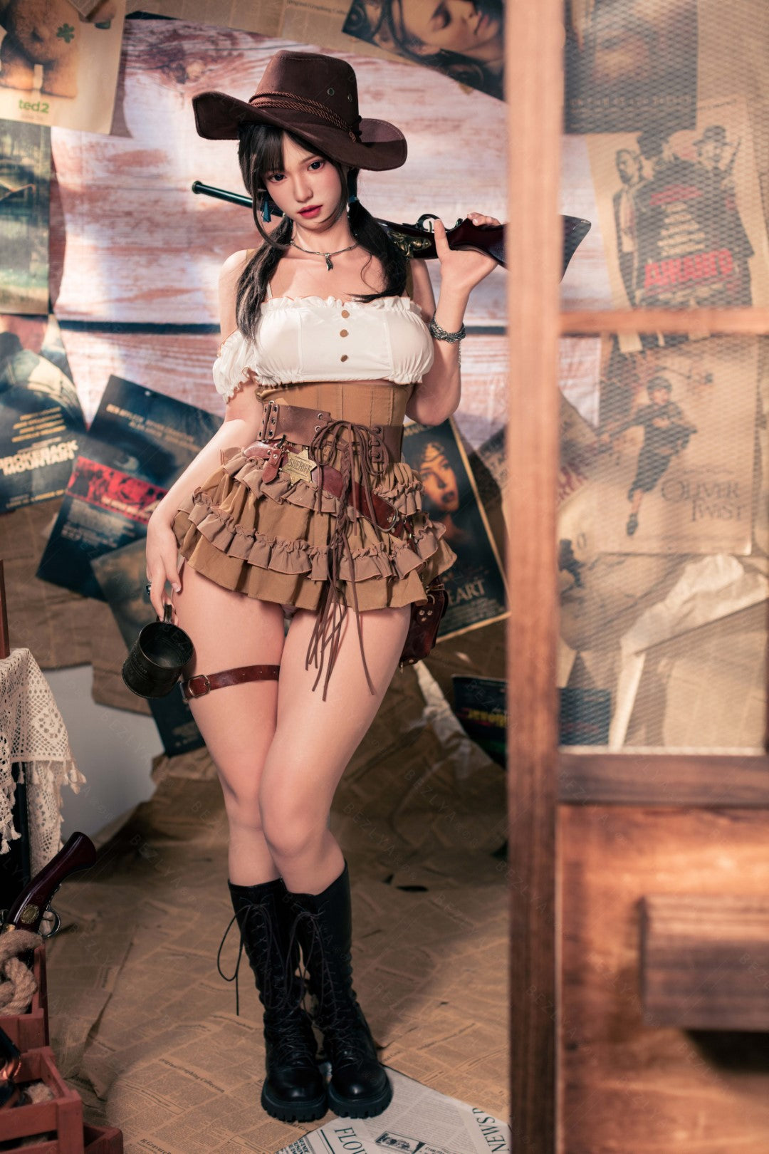 Sekso lėlė Helianthus (Bezlya Doll 162 cm C-Cup 2,2U silikoninis)