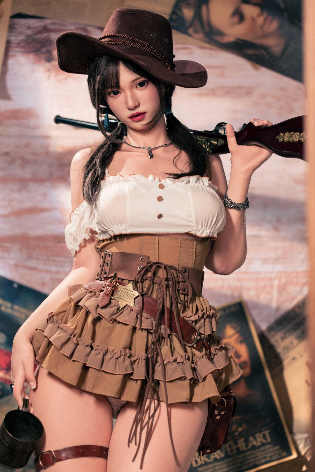 Sekso lėlė Helianthus (Bezlya Doll 162 cm C-Cup 2,2U silikoninis)