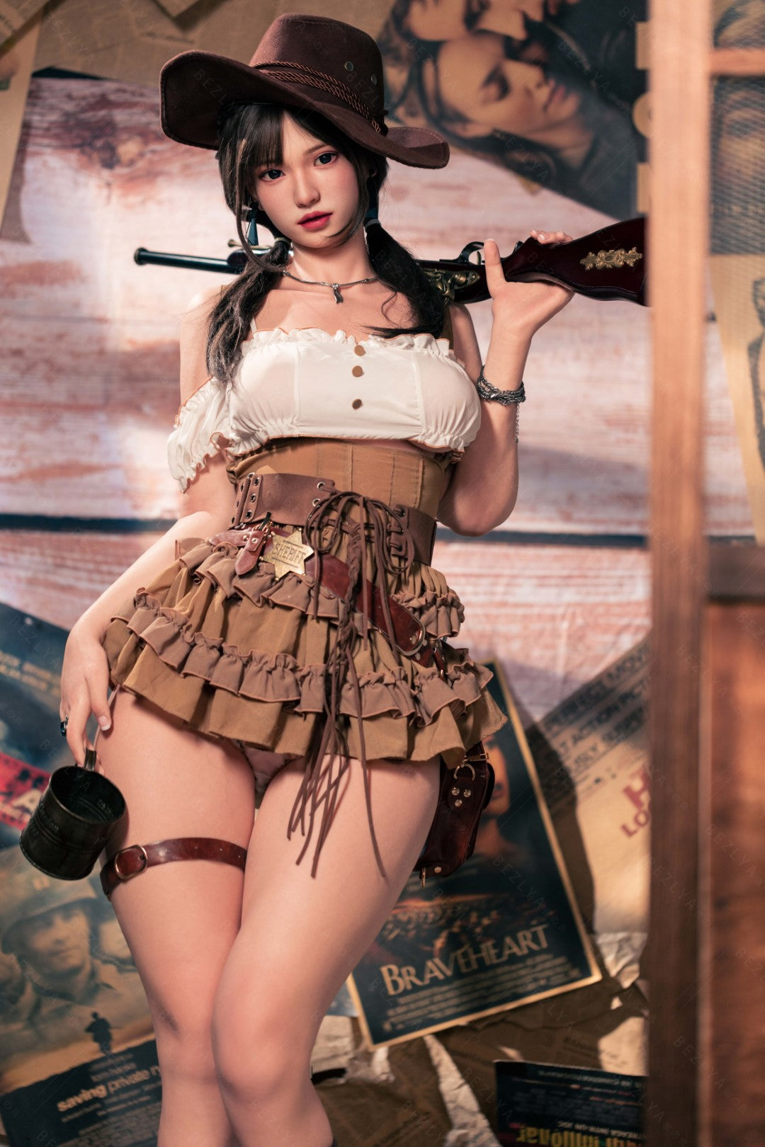 Sekso lėlė Helianthus (Bezlya Doll 162 cm C-Cup 2,2U silikoninis)