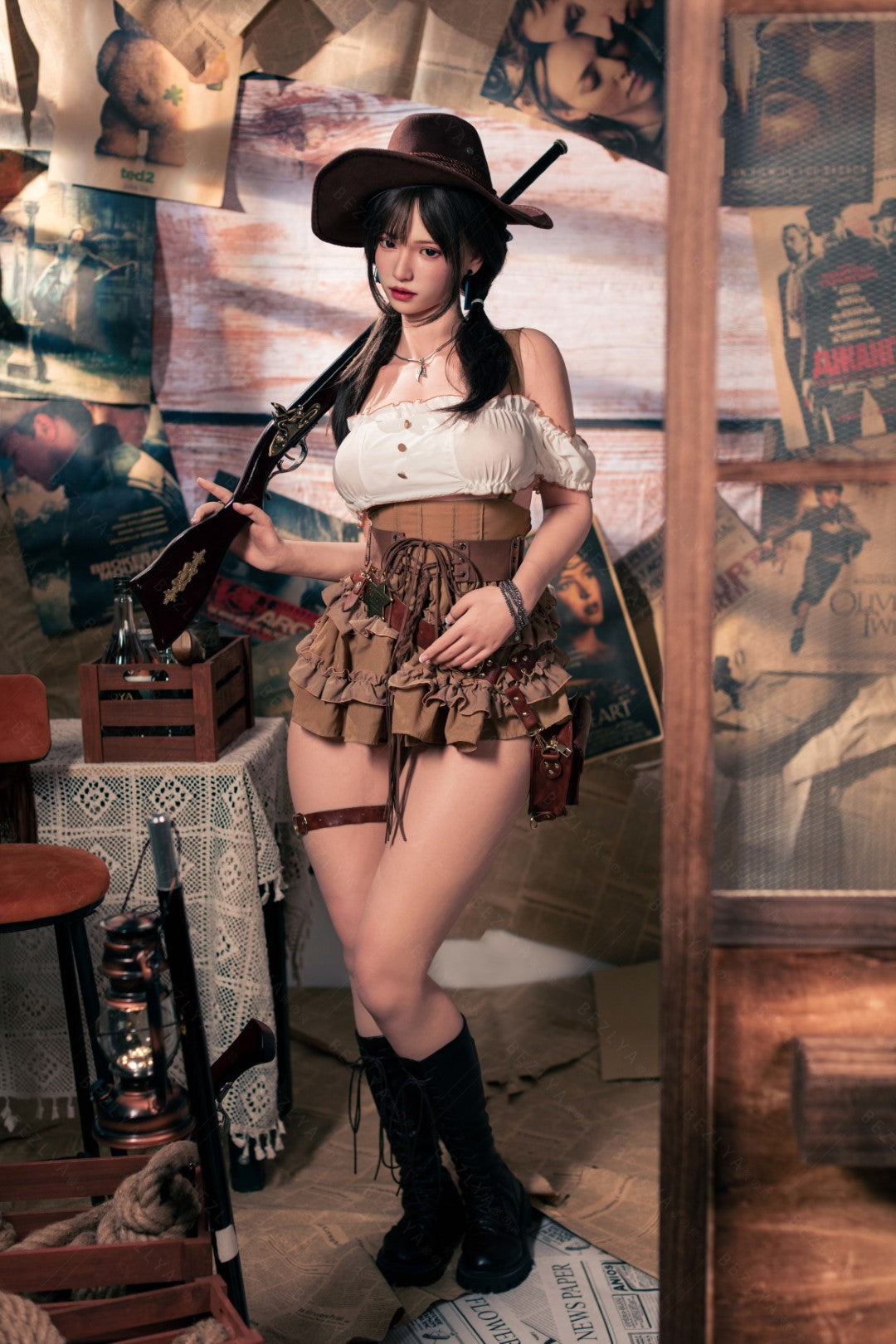 Sekso lėlė Helianthus (Bezlya Doll 162 cm C-Cup 2,2U silikoninis)