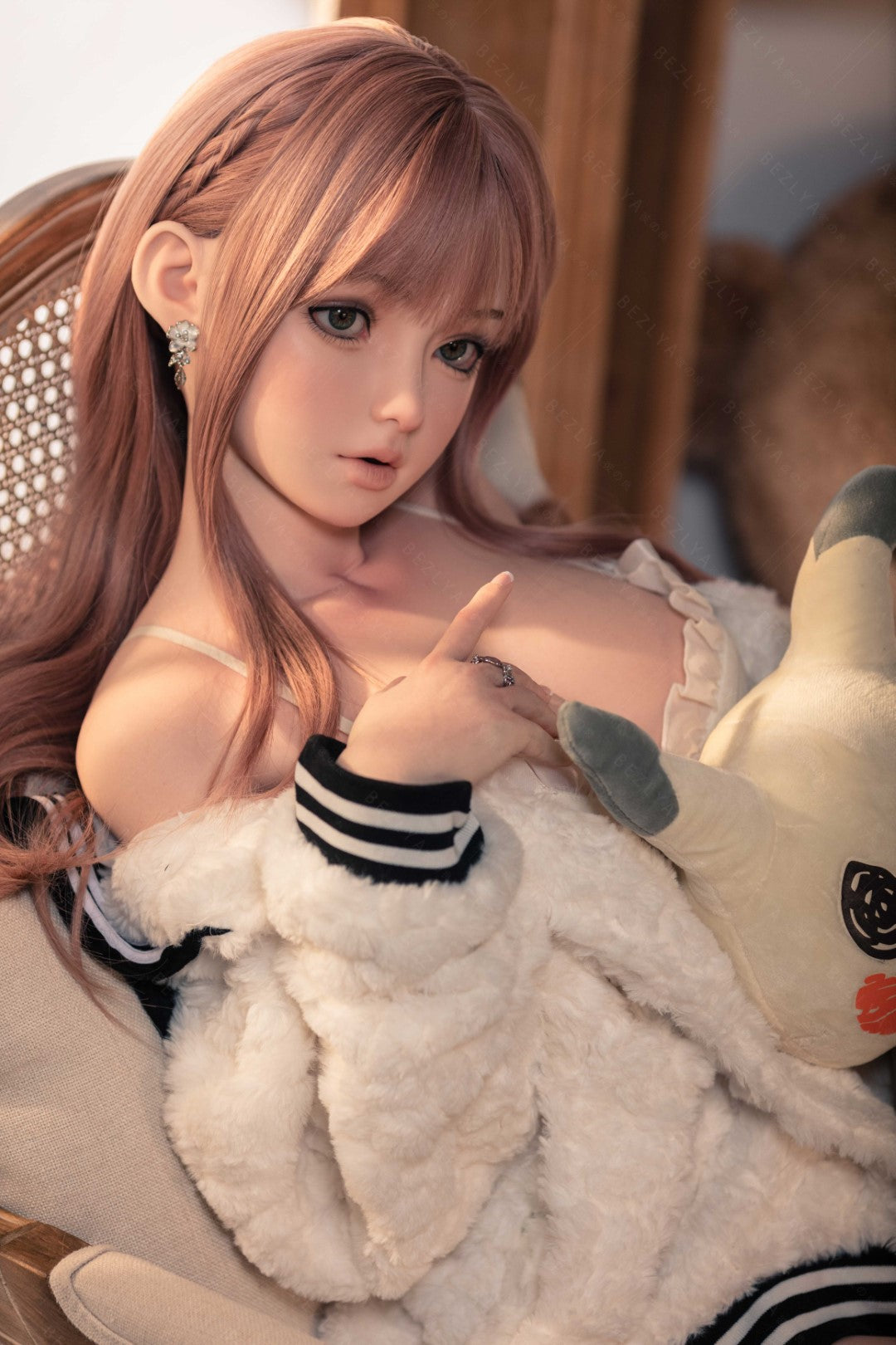 Sekso lėlė Convallaria (Bezlya Doll 149 cm D puodelis 2,2CF silikonas)