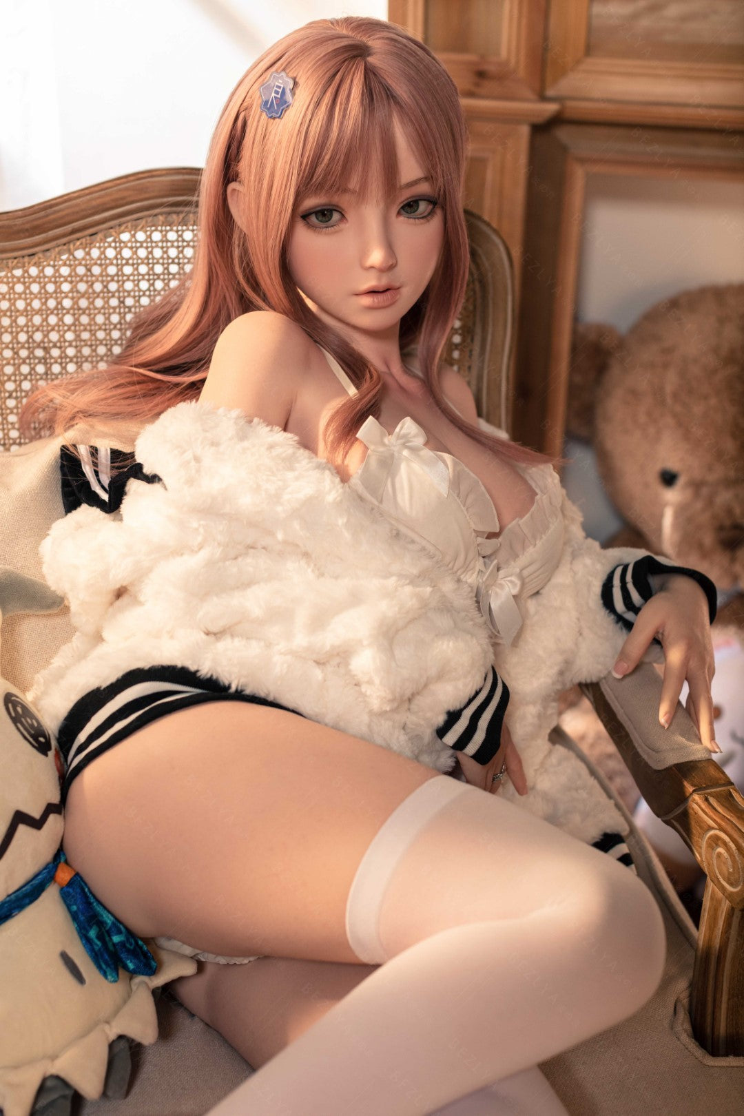Sekso lėlė Convallaria (Bezlya Doll 149 cm D puodelis 2,2CF silikonas)