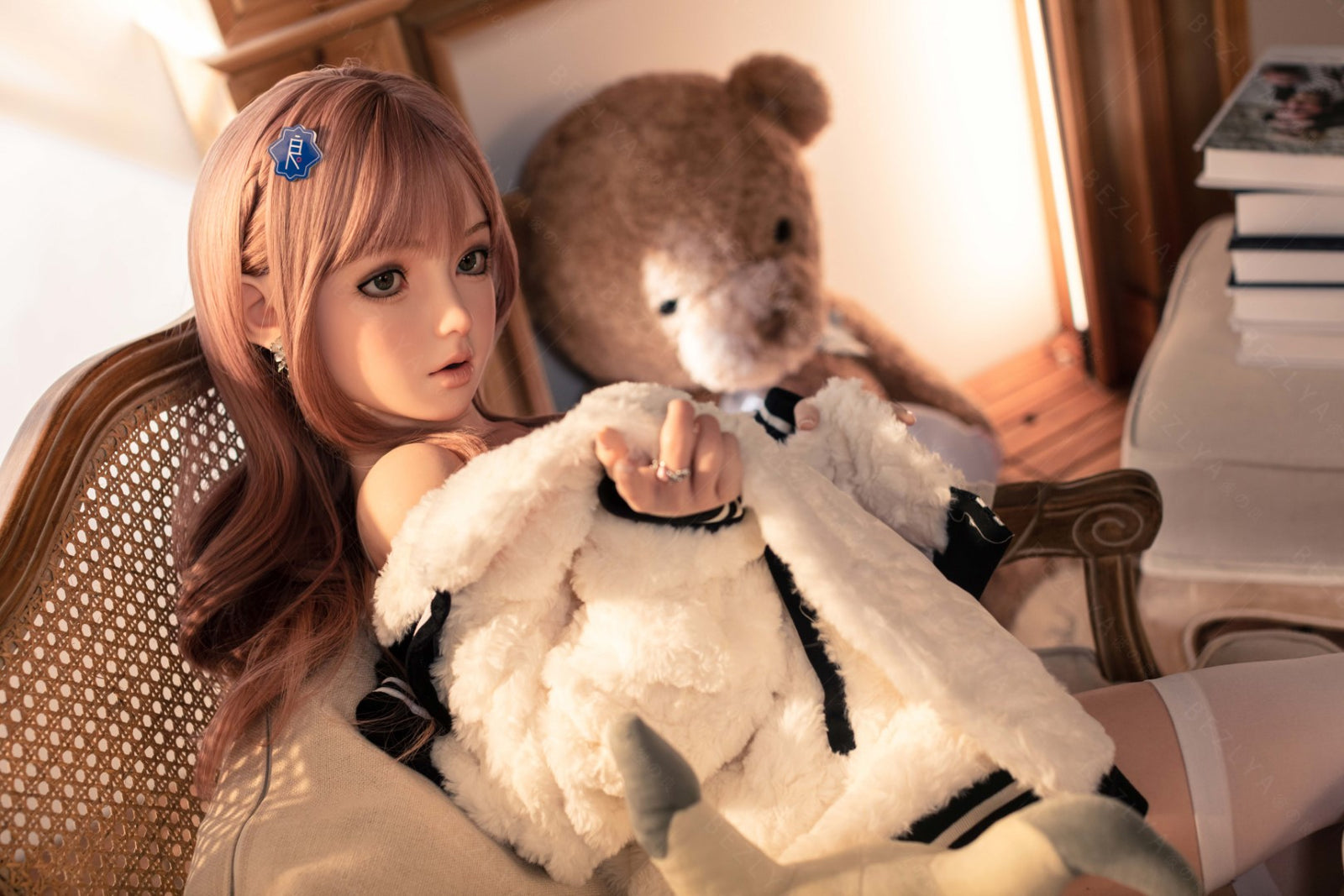 Sekso lėlė Convallaria (Bezlya Doll 149 cm D puodelis 2,2CF silikonas)