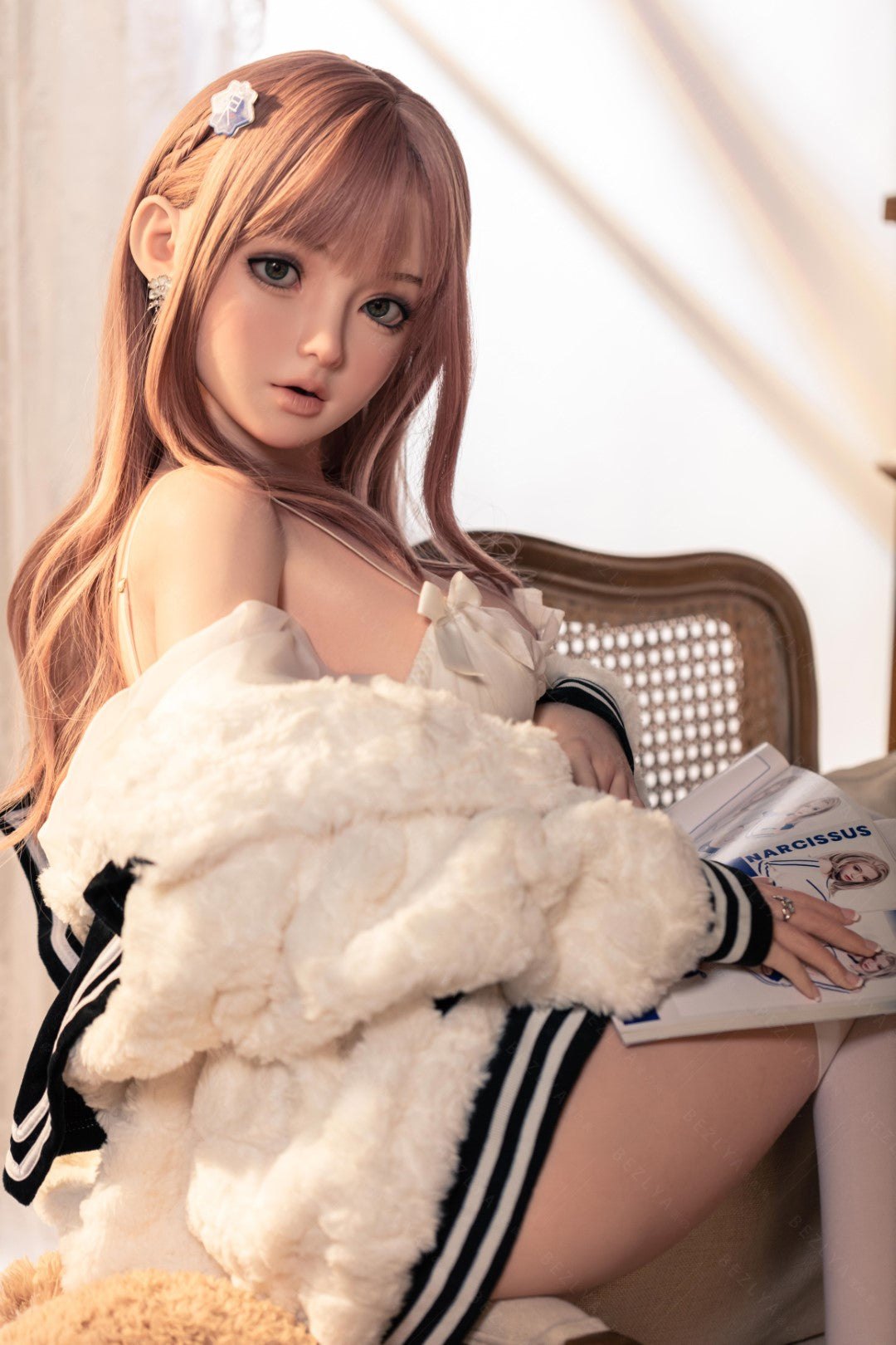 Sekso lėlė Convallaria (Bezlya Doll 149 cm D puodelis 2,2CF silikonas)