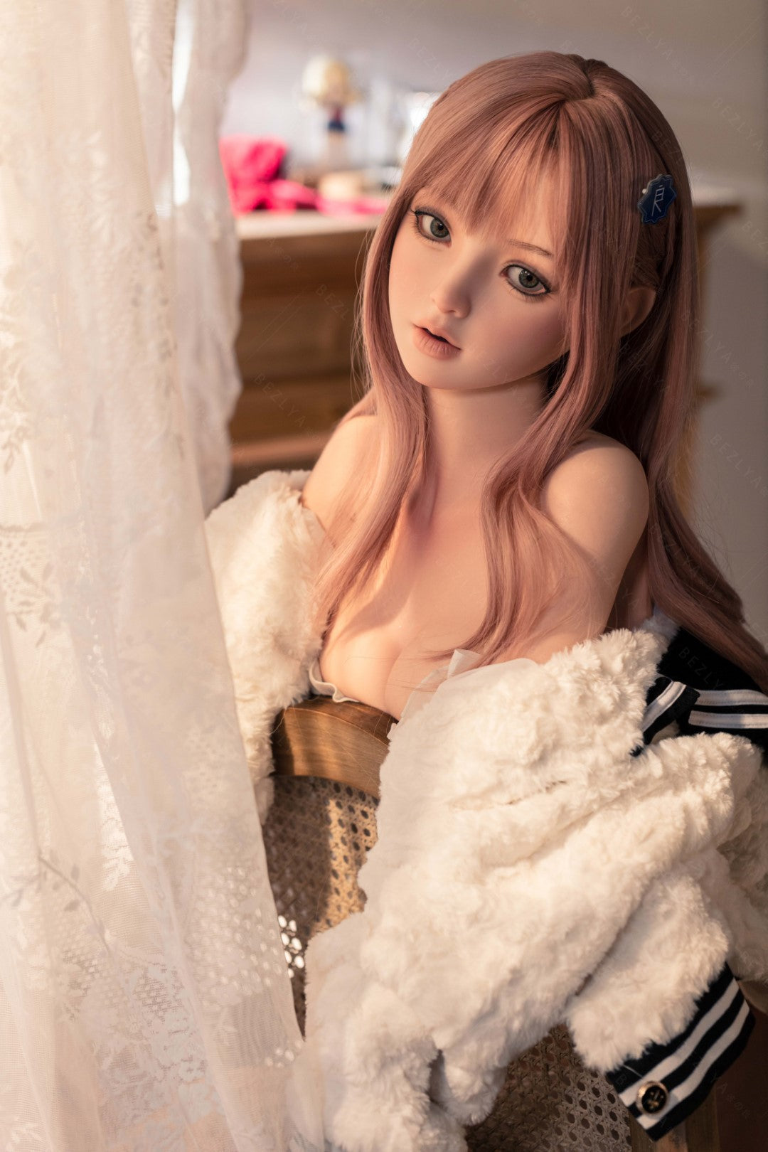 Sekso lėlė Convallaria (Bezlya Doll 149 cm D puodelis 2,2CF silikonas)